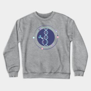 Gene editing synthetic biology design Crewneck Sweatshirt